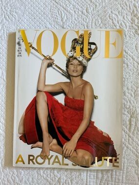 December 2001 British Vogue